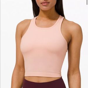 Lululemon Ebb To Street Racerback Crop Tank